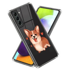 Samsung Galaxy S24+ (Plus) Fleksibelt Plastik Cover m. Motiv - Corgi