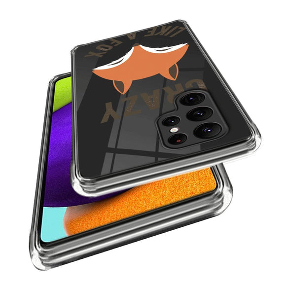 Samsung Galaxy S24 Ultra Fleksibelt Plastik Cover m. Motiv - Ræv