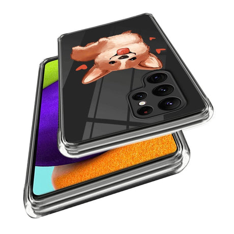 Samsung Galaxy S24 Ultra Fleksibelt Plastik Cover m. Motiv - Chihuahua