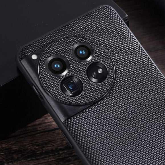 OnePlus 12 Fleksibelt Plastik Nylon Cover - Grøn