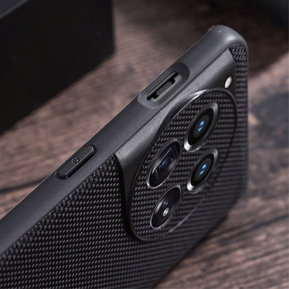 OnePlus 12 Fleksibelt Plastik Nylon Cover - Rød