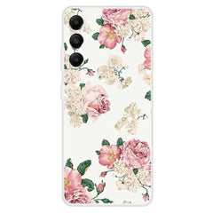 Samsung Galaxy A05s Fleksibel Plastik Cover m. Motiv - Blomster