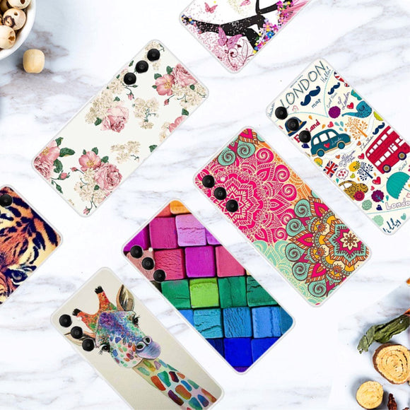 Samsung Galaxy A05s Fleksibel Plastik Cover m. Motiv - Flerfarvet