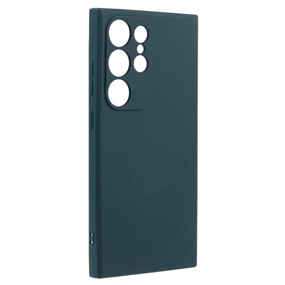 Samsung Galaxy S24 Ultra Fleksibelt TPU Plastik Cover - Grøn