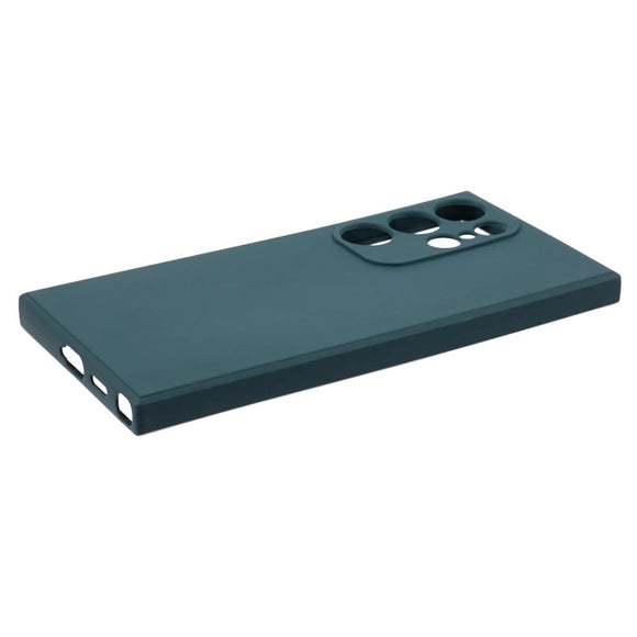 Samsung Galaxy S24 Ultra Fleksibelt TPU Plastik Cover - Grøn