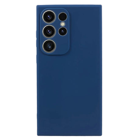 Samsung Galaxy S24 Ultra Fleksibelt TPU Plastik Cover - Blå