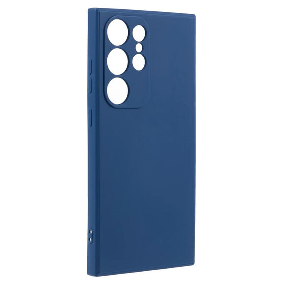 Samsung Galaxy S24 Ultra Fleksibelt TPU Plastik Cover - Blå