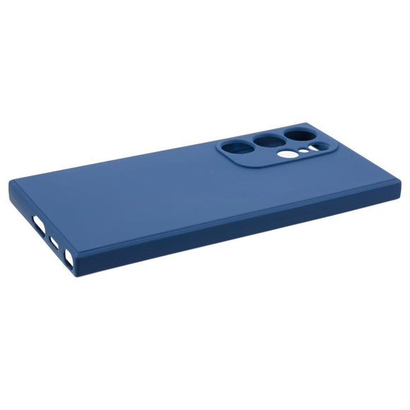 Samsung Galaxy S24 Ultra Fleksibelt TPU Plastik Cover - Blå