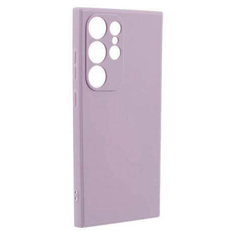 Samsung Galaxy S24 Ultra Fleksibelt TPU Plastik Cover - Lilla