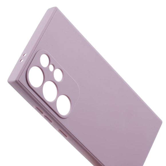 Samsung Galaxy S24 Ultra Fleksibelt TPU Plastik Cover - Lilla
