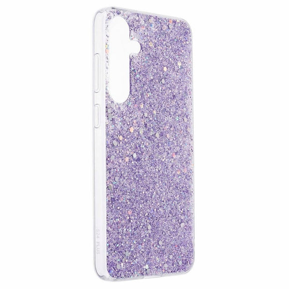 Samsung Galaxy S24 Glitter Cover - Lilla