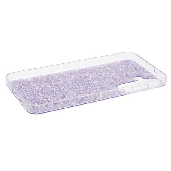 Samsung Galaxy S24 Glitter Cover - Lilla