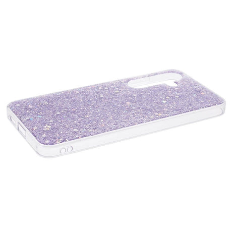 Samsung Galaxy S24 Glitter Cover - Lilla