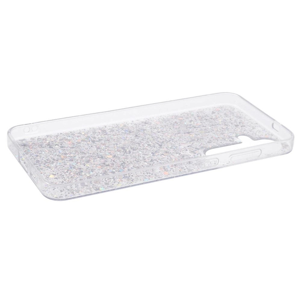 Samsung Galaxy S24 Glitter Cover - Sølv