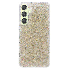 Samsung Galaxy S24 Glitter Cover - Guld