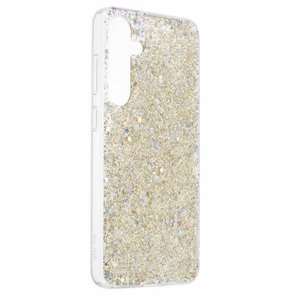 Samsung Galaxy S24 Glitter Cover - Guld
