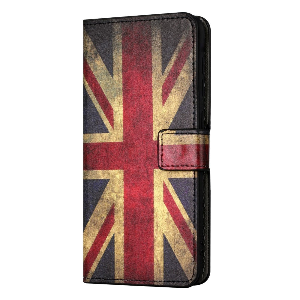 Samsung Galaxy A55 (5G) Kunstlæder Cover m. Pung & Ståfunktion - Union Jack