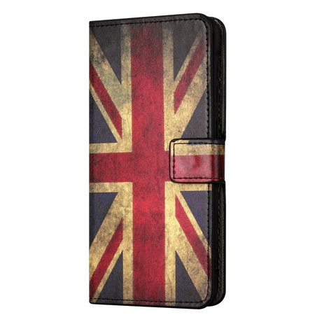 Samsung Galaxy A55 (5G) Kunstlæder Cover m. Pung & Ståfunktion - Union Jack