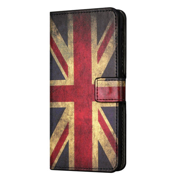 Samsung Galaxy A55 (5G) Kunstlæder Cover m. Pung & Ståfunktion - Union Jack