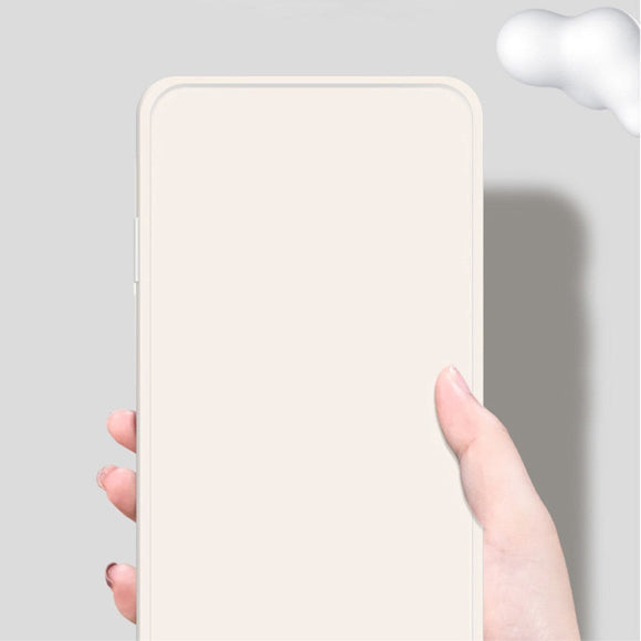 Samsung Galaxy A55 (5G) Fleksibelt Plastik Cover - Beige