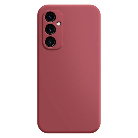 Samsung Galaxy A55 (5G) Fleksibelt Plastik Cover - Rød