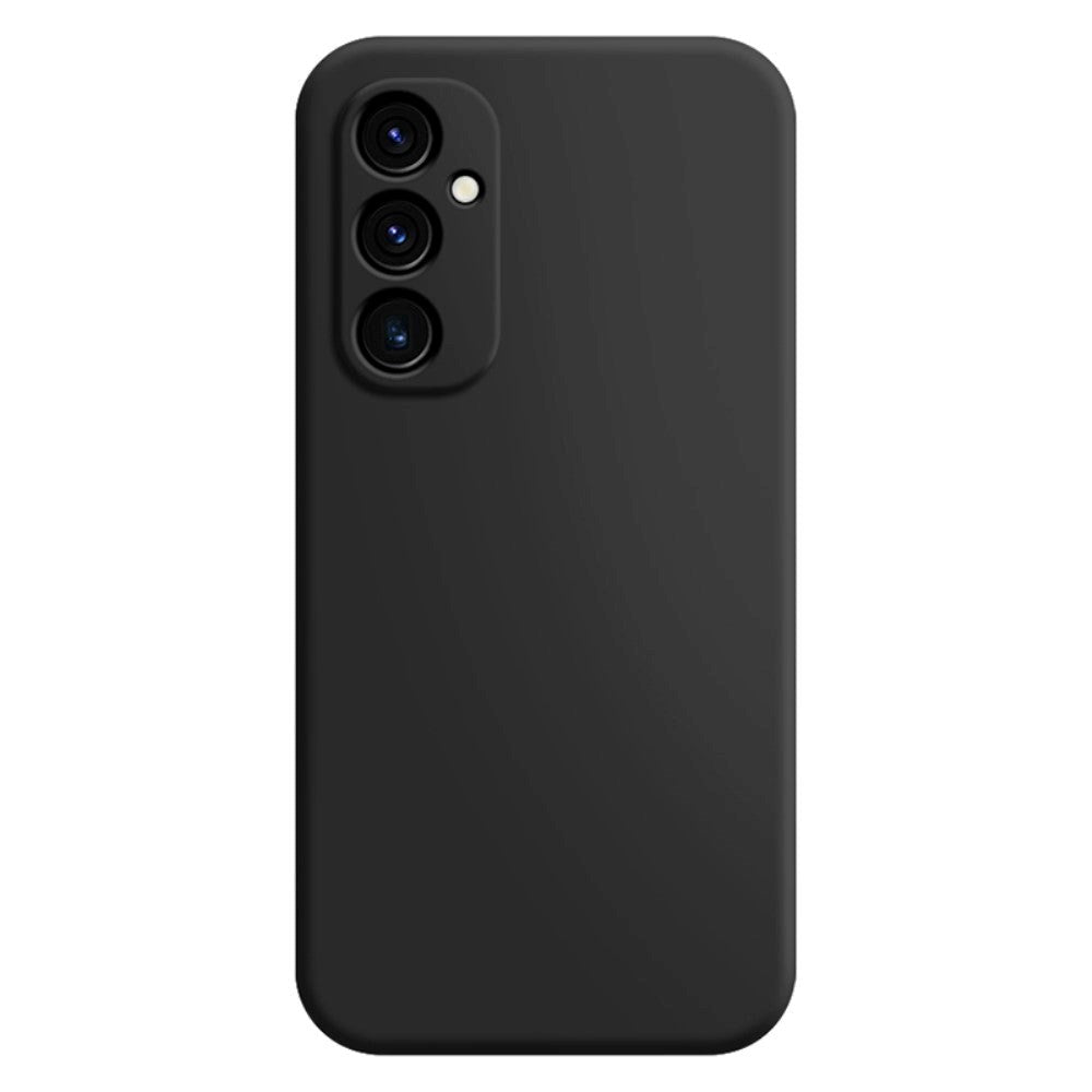 Samsung Galaxy A55 (5G) Fleksibelt Plastik Cover - Sort