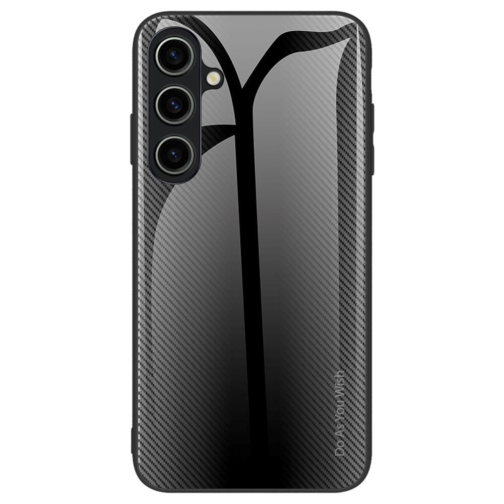Samsung Galaxy A55 (5G) Cover m. Glas Bagside - Sort