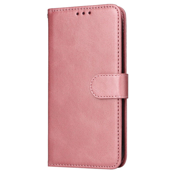Samsung Galaxy A35 (5G) Kunstlæder Cover m. Pung og Strop - Pink