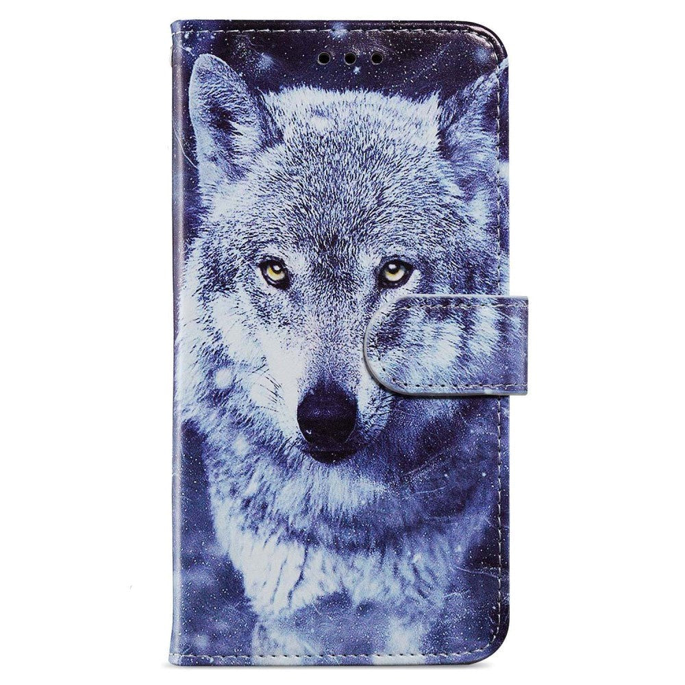 Samsung Galaxy A35 (5G) Læder Cover m. Pung og Strop - Ulv