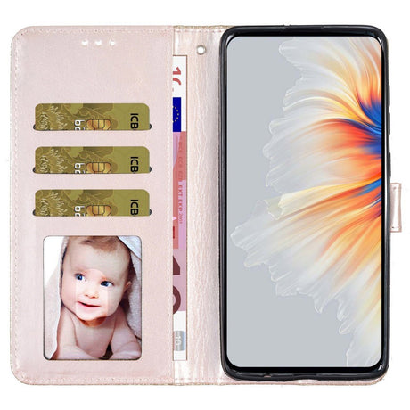 EIDERWOOD Motorola Moto G84 Læder Cover m. Pung & Strop - Glimmer - Guld
