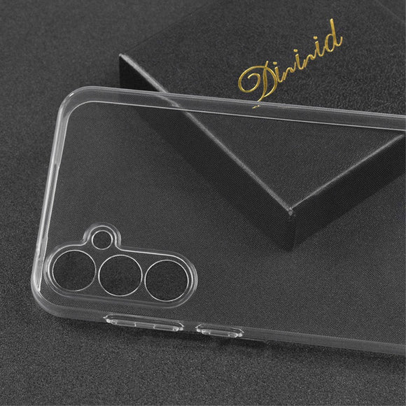 Samsung Galaxy A35 (5G) Fleksibel Plastik Cover - Gennemsigtig