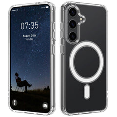 Samsung Galaxy S24 Fleksibel Plastik Cover - MagSafe Kompatibel - Gennemsigtig