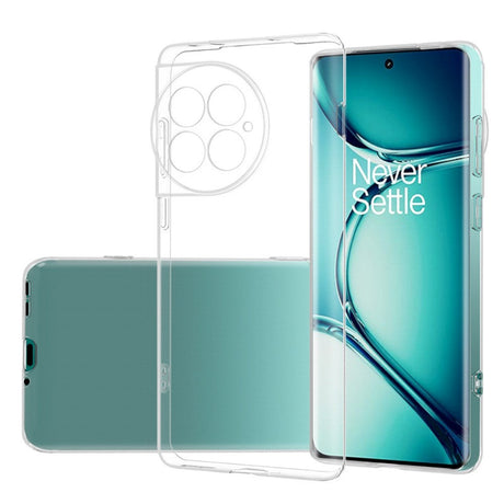 OnePlus 12 Fleksibelt Plastik Cover - Gennemsigtig