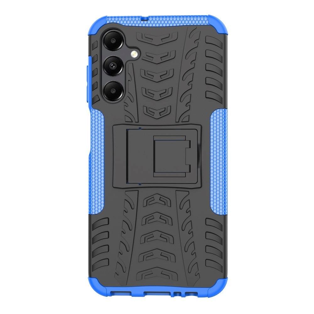 Samsung Galaxy A15 (5G) / A15 Cool Tyre Håndværker Cover m. Stander - Sort / Blå
