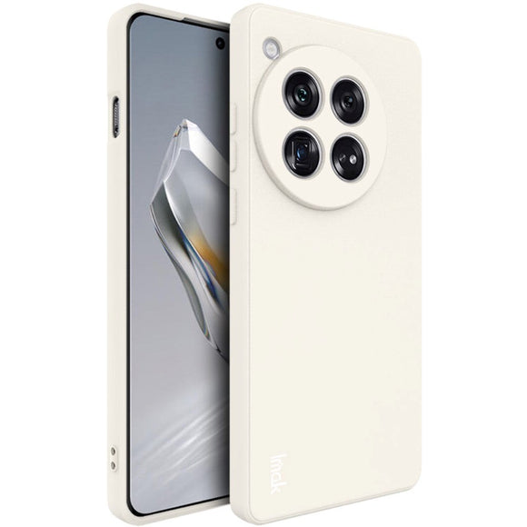 OnePlus 12 IMAK UC-4 Series Fleksibel Plastik Cover - Hvid