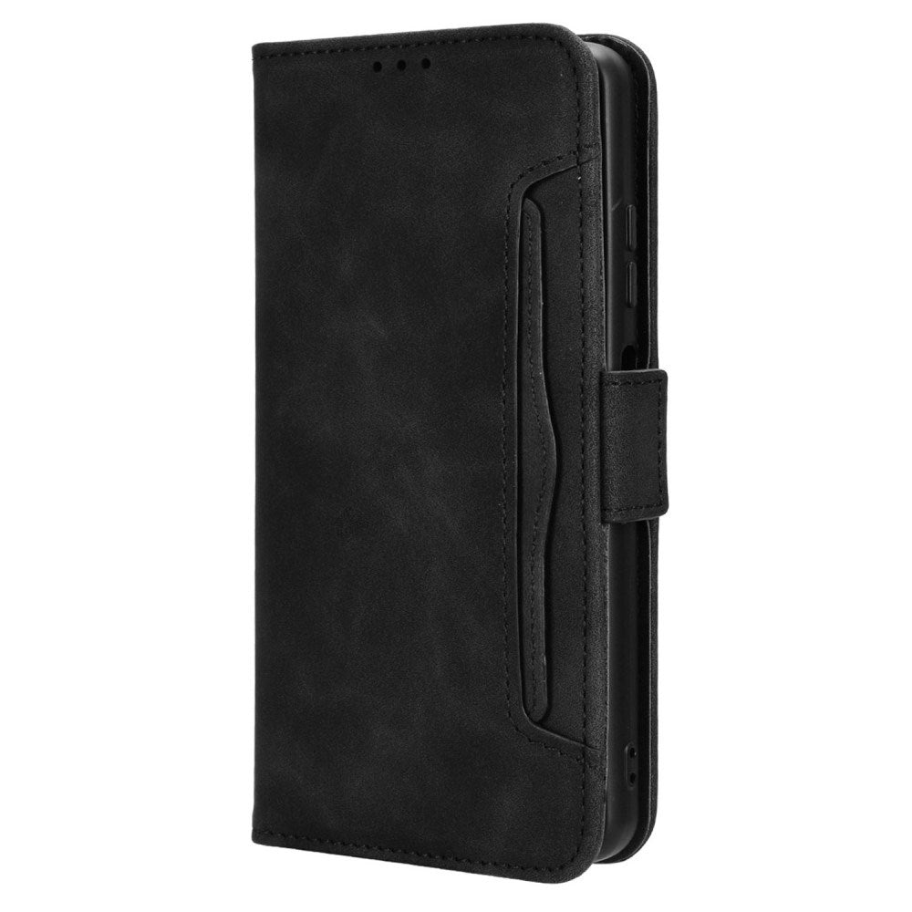 EIDERWOOD OnePlus Open Kunstlæder Flipcover m. Ståfunktion & Udtagelig Kortholder - Sort