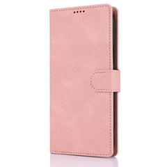 Samsung Galaxy A55 (5G) Læder Cover m. Pung og Strop - Pink