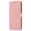 Samsung Galaxy A55 (5G) Læder Cover m. Pung og Strop - Pink