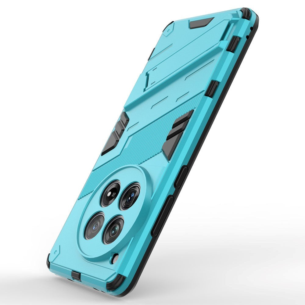 OnePlus 12 Hybrid Håndværker Cover m. Kickstand - Turkis