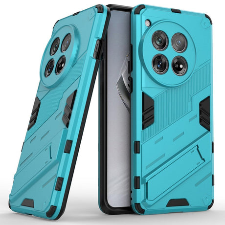 OnePlus 12 Hybrid Håndværker Cover m. Kickstand - Turkis