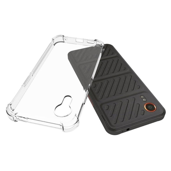 Samsung Galaxy Xcover 7 Fleksibel Plastik Cover - Gennemsigtig