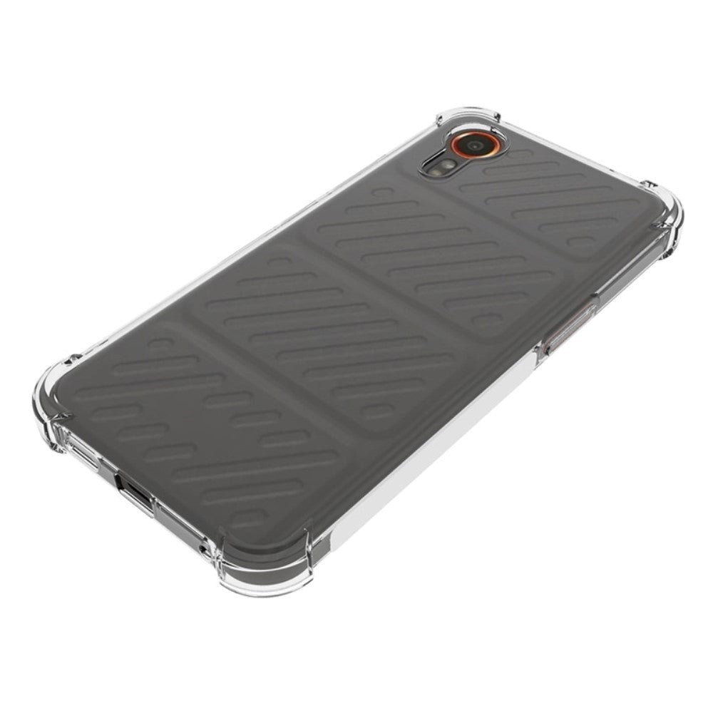 Samsung Galaxy Xcover 7 Fleksibel Plastik Cover - Gennemsigtig