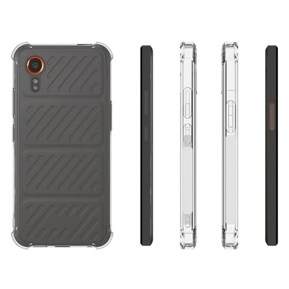 Samsung Galaxy Xcover 7 Fleksibel Plastik Cover - Gennemsigtig