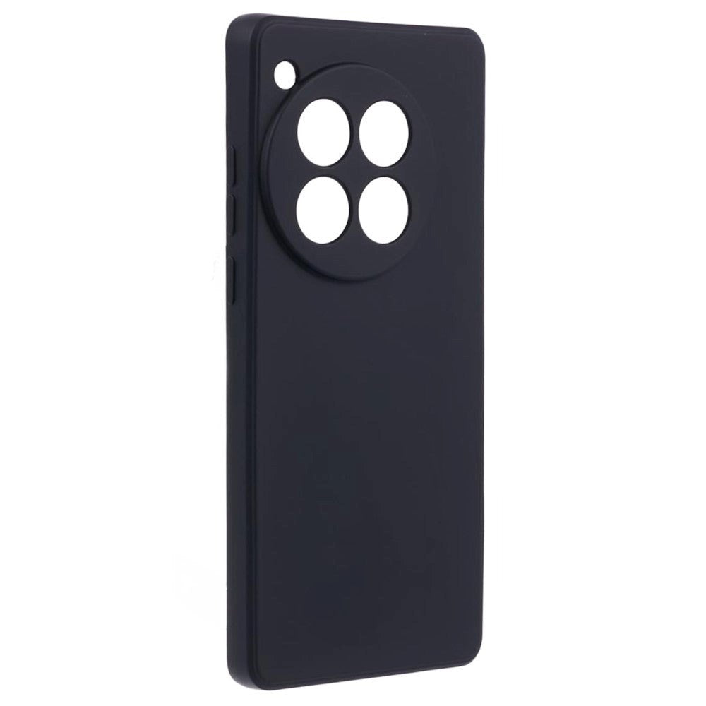 OnePlus 12 Fleksibelt Plastik Cover - Sort