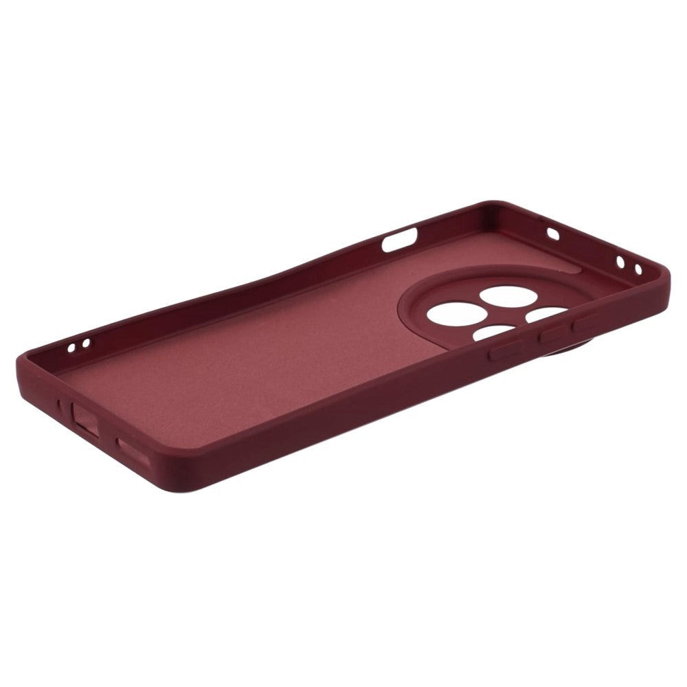 OnePlus 12 Fleksibelt Plastik Cover - Vinrød