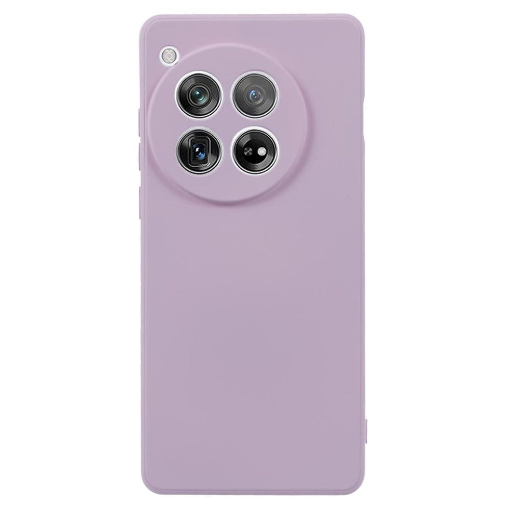 OnePlus 12 Fleksibelt Plastik Cover - Lilla