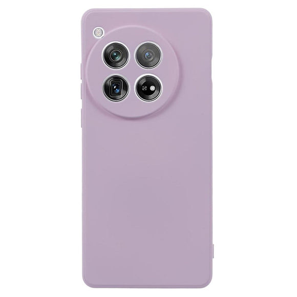 OnePlus 12 Fleksibelt Plastik Cover - Lilla