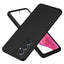 Samsung Galaxy A55 (5G) Mat Fleksibelt Plastik Cover - Sort