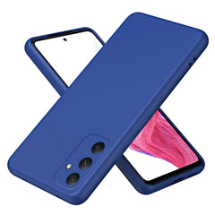 Samsung Galaxy A35 (5G) Mat Fleksibelt Plastik Cover - Blå