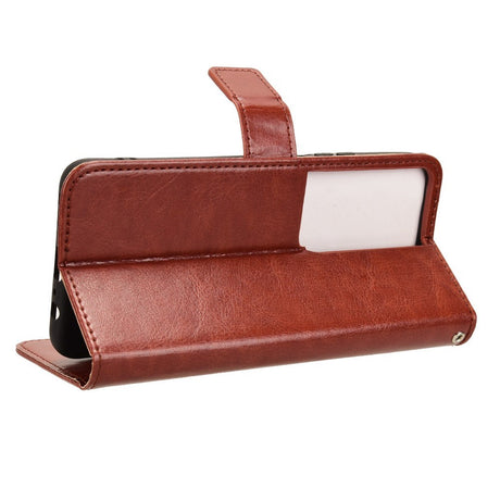 EIDERWOOD Honor X7b / 90 Smart Kunstlæder Flip Cover m. Strop - Brun